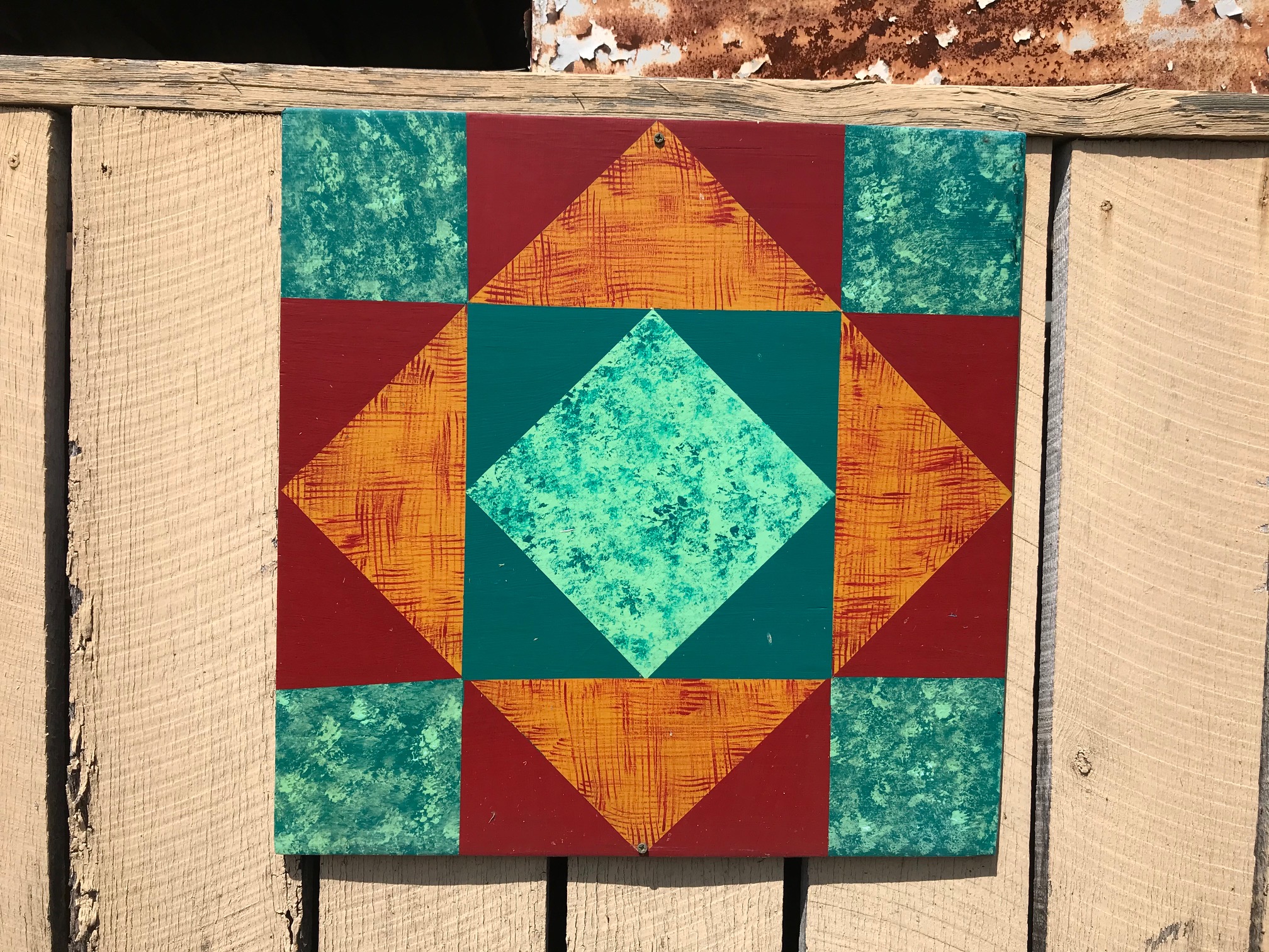 Enter Trail 1, the Stone County Quilt Trail—— sponsored by Wildflower