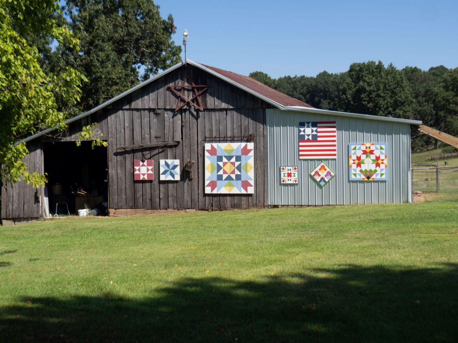 Enter Trail 22, Boone County Quilt Trail Sponsored by Explore